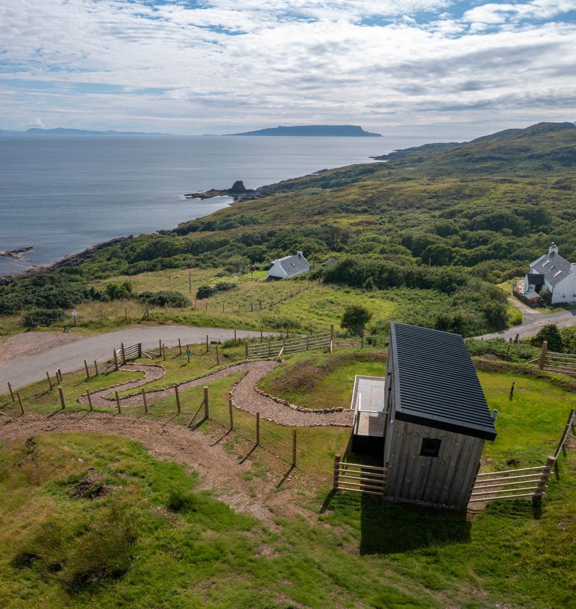 Villa Hut On The Hill à Aird of Sleat Extérieur photo